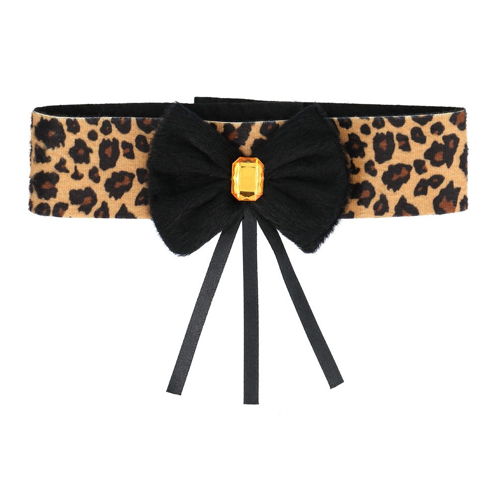 Dieren Accessoire Set Dames β Tijger/Luipaard (Diadeem, Staart, Choker & Armbanden) - Afbeelding 6