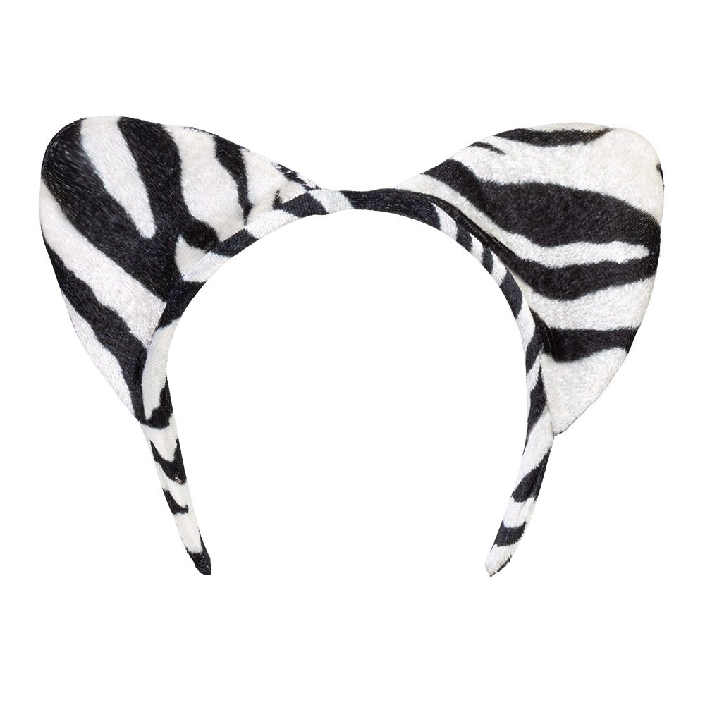 Wildlife Diadeem Set – Zebra, Luipaard & Tijger (3 Assorti) - Afbeelding 4