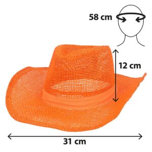 oranje cowboyhoed