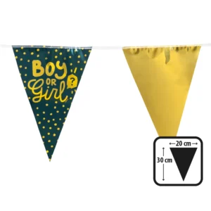 boy or girl vlaggenlijn