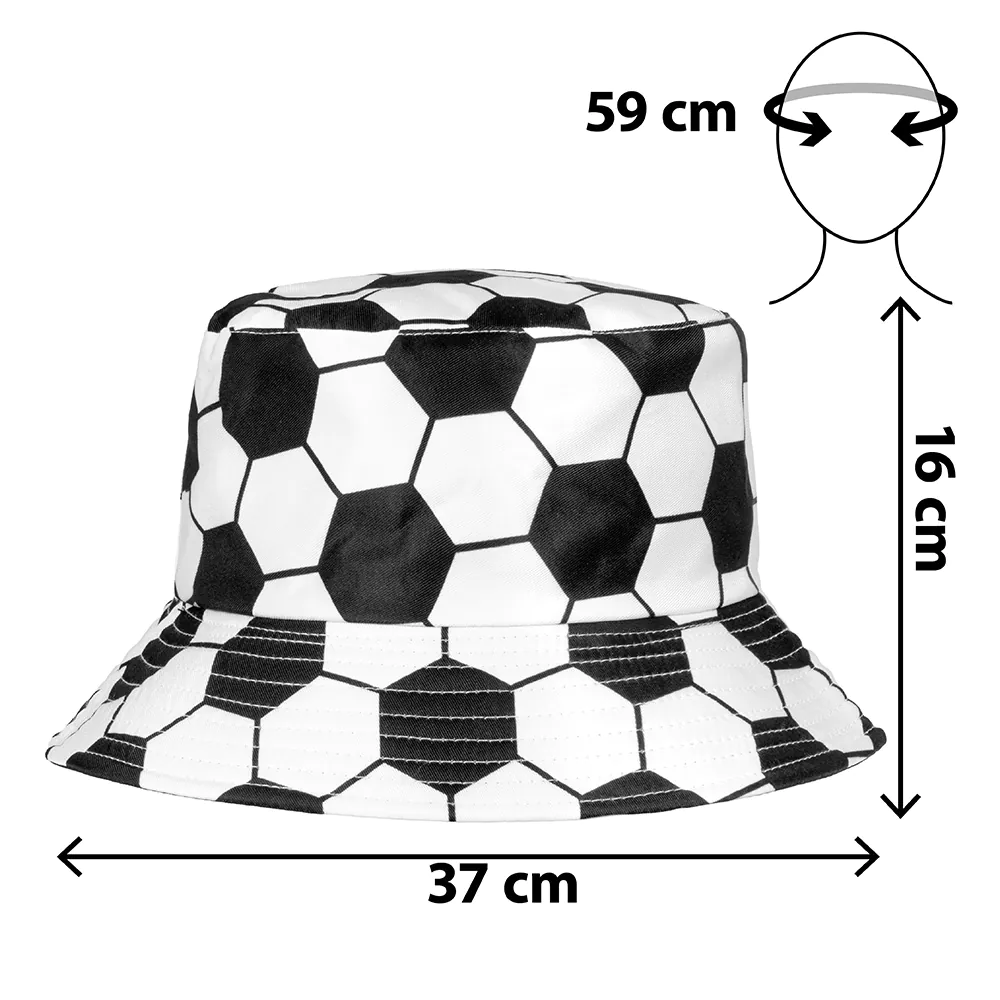 bucket hat voetbal