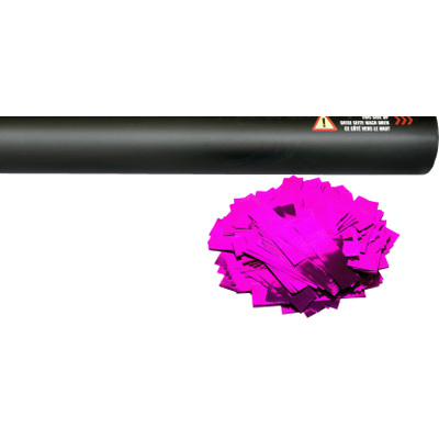 roze metallic confetti kanon
