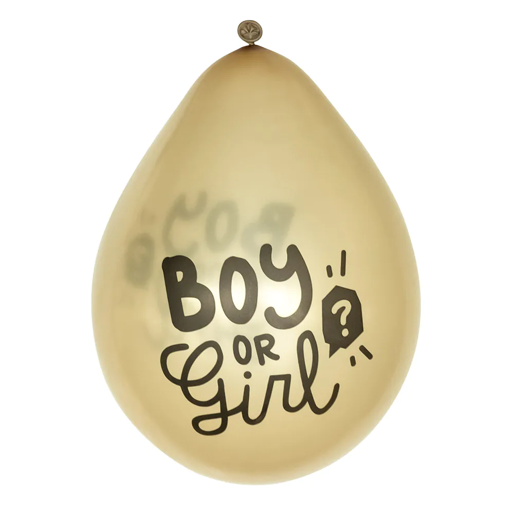 Boy or Girl Ballonnen Kopen? 🎈 Set 6x (25cm) - Afbeelding 2