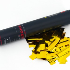 goud confetti kanon