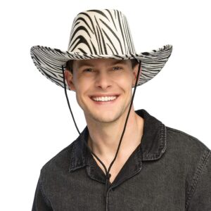 cowboyhoed zebra print