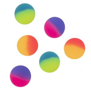 stuiterballen regenboog set 6 stuks