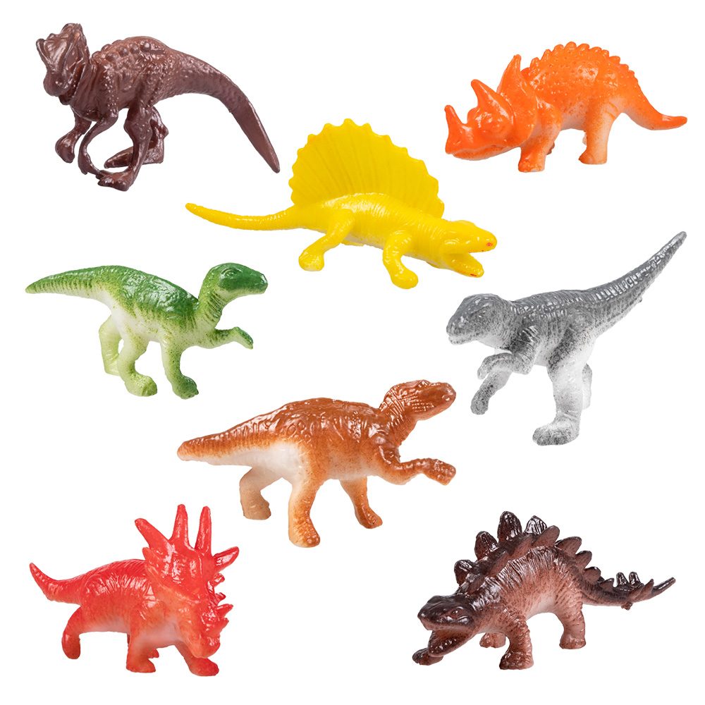 speelgoed dinosaurussen set 8 stuks