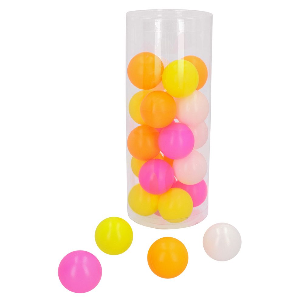 beer pong ballen set 24 stuks