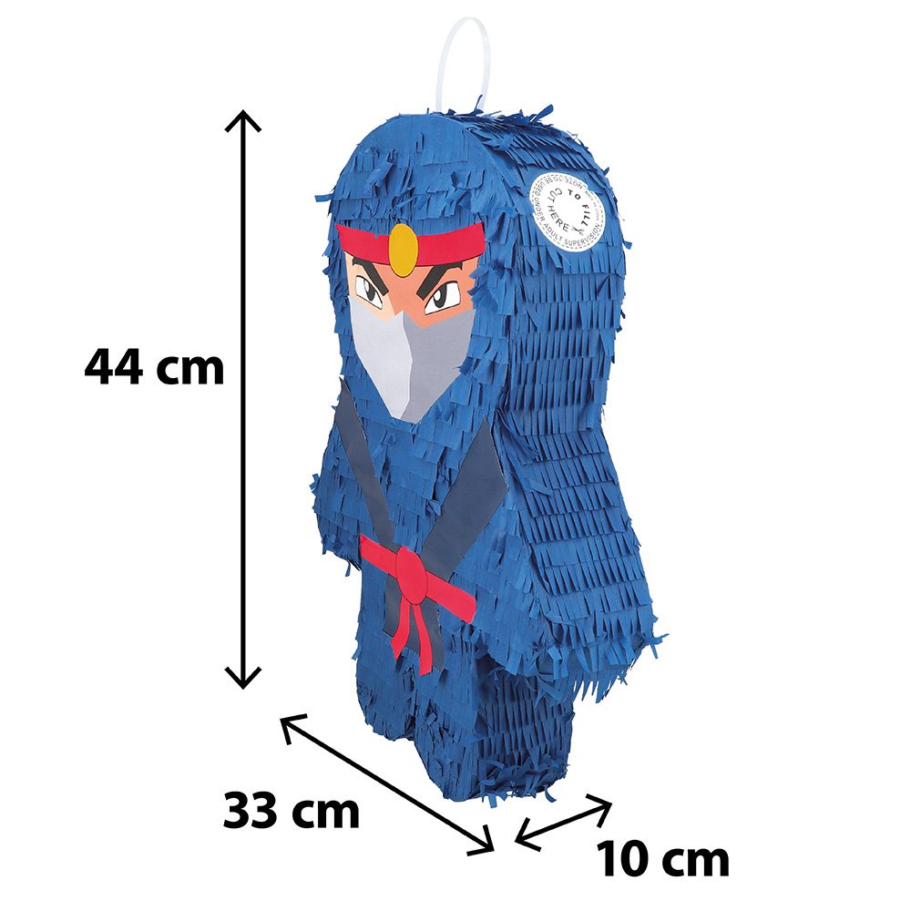Piñata Ninja – stoere ninja piñata 44 cm - Afbeelding 2