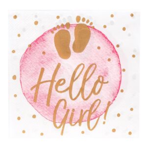 servetten hello girl 20 stuks