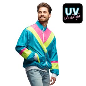 neonblauw trainingsjasje