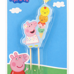 peppa pig verjaardagskaars